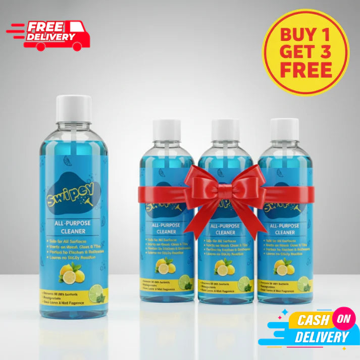 Swipy Shine - India’s No.1 All-Purpose Cleaner (Buy 1 Get 3 Free)