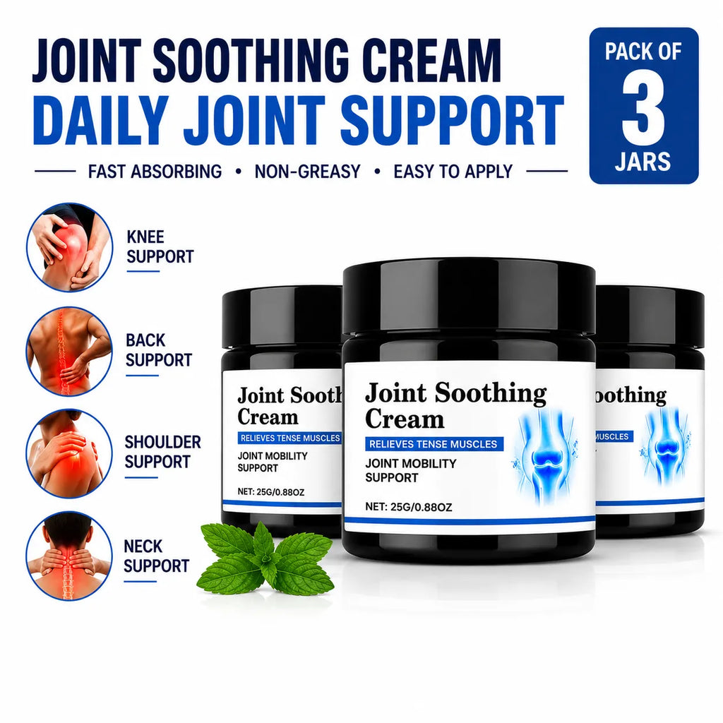 PACK OF 3 Joint Relief Cream – Back, Shoulder & Knee Support