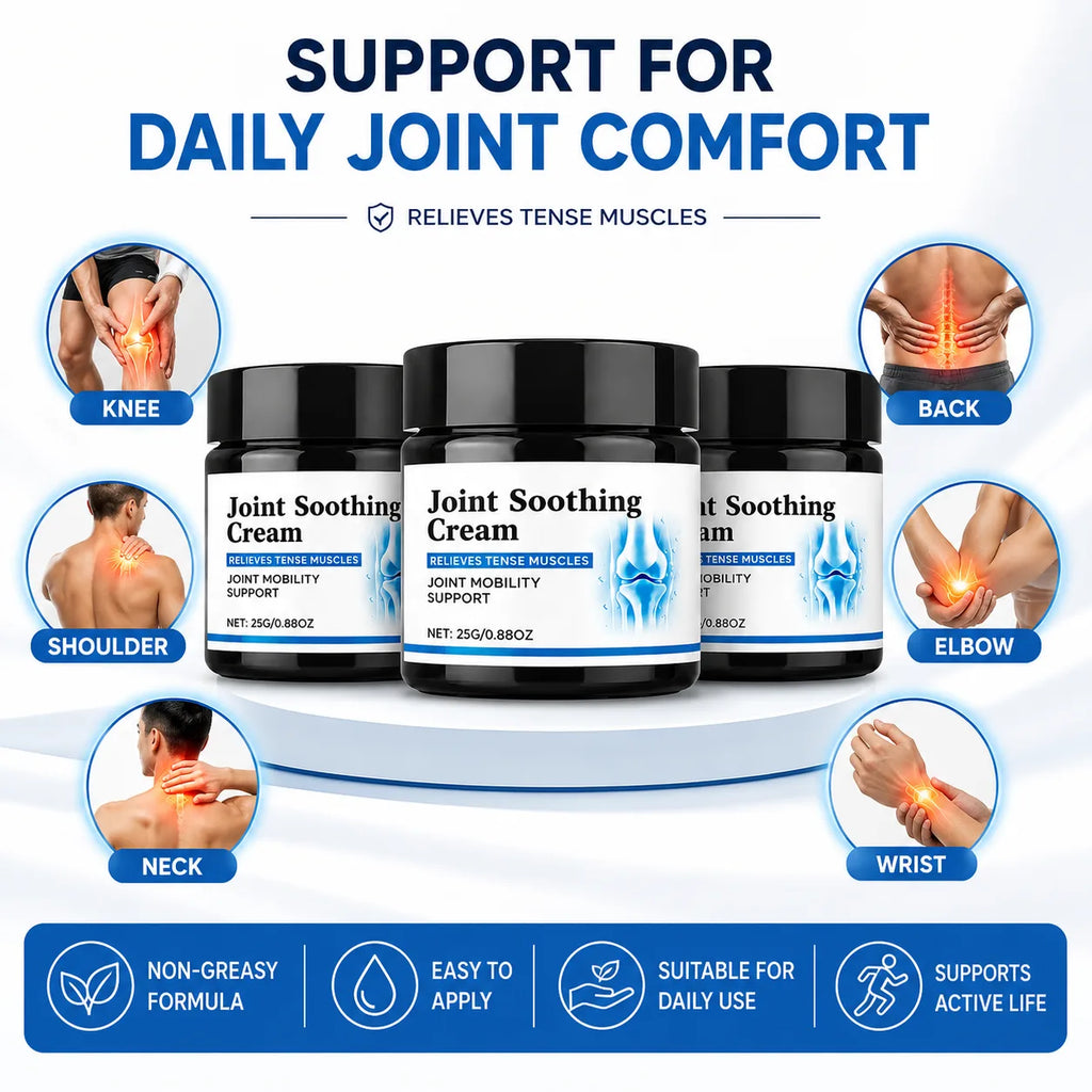 PACK OF 3 Joint Relief Cream – Back, Shoulder & Knee Support