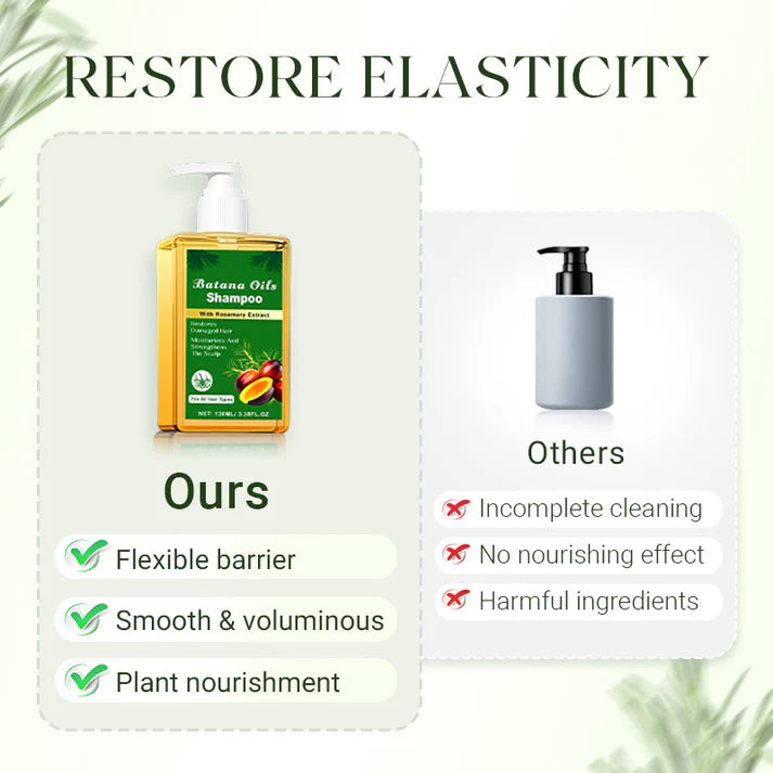 Batana Hair Oil Shampoo with Rosemary Extract (Pack of 2)