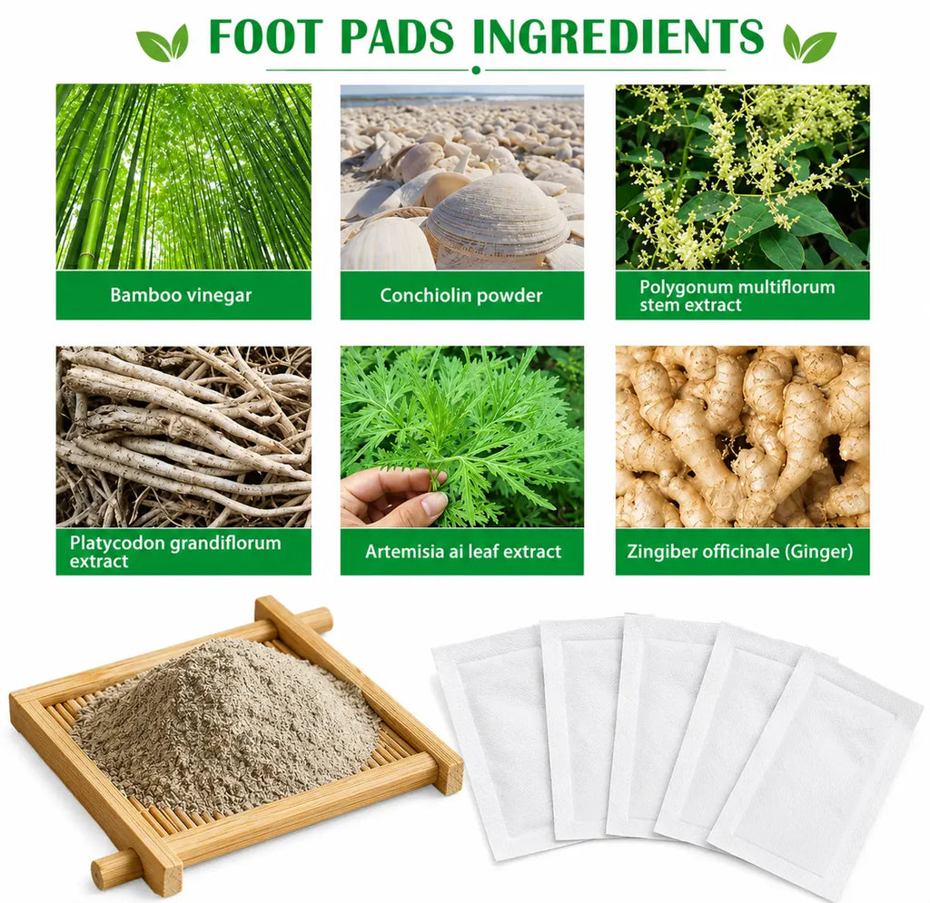 100% Herbal & Gentle Detox Foot Patches (Buy 1 Get 1 Free)