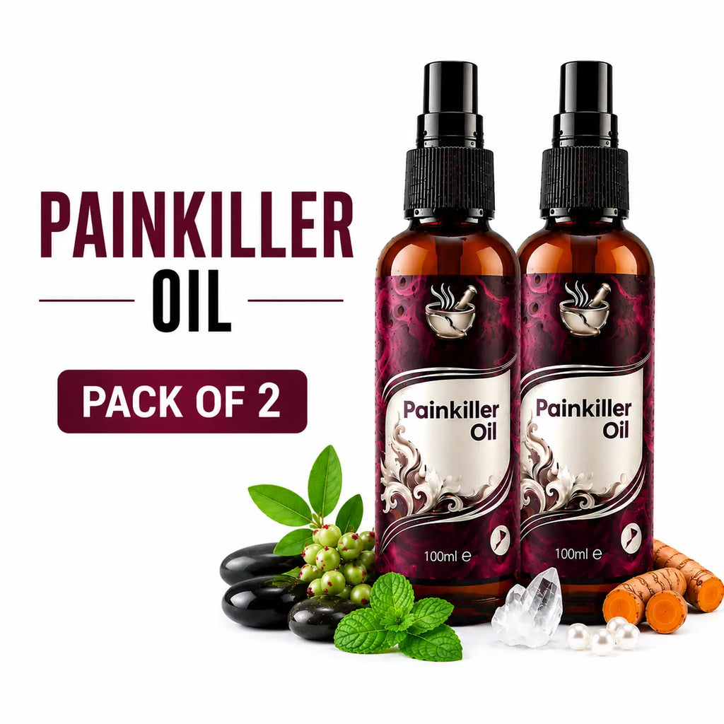 PACK OF 2 Pain Relief Massage Oil – Joint & Back Comfort