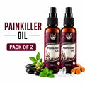 PACK OF 2 Pain Relief Massage Oil – Joint & Back Comfort